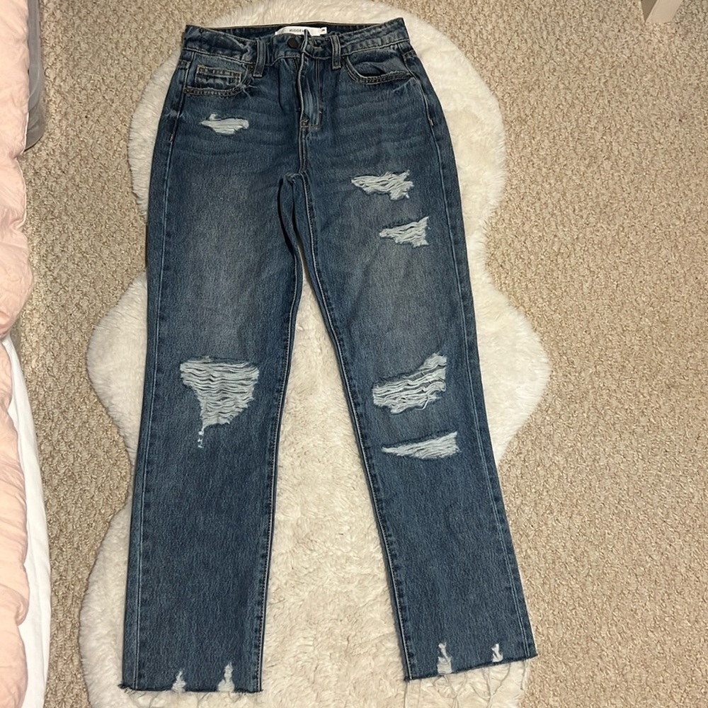 Ruby and Jenna (Hidden) blue jeans. Never worn before (no tags though) - size 24